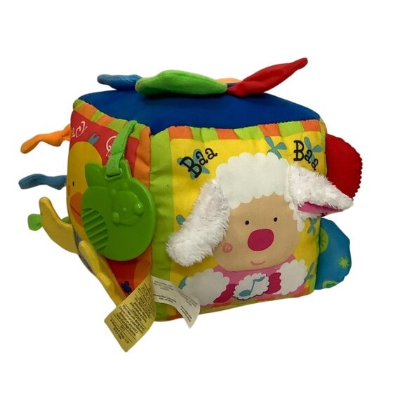 Melissa & Doug Ks Kids Musical Farmyard Activity Cube Animal Sounds Mirror - Picture 1 of 8